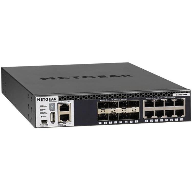 NETGEAR M4300-8X8F XSM4316S 16-Port L3 Managed Switch | Rack Mount