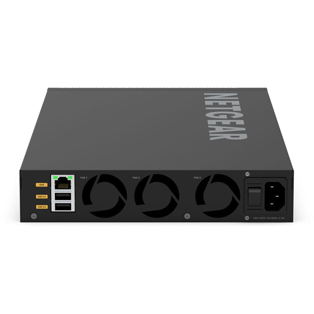 Netgear M4350-12X12F managed data center switch with 24 ports and 12 SFP+ uplink slots