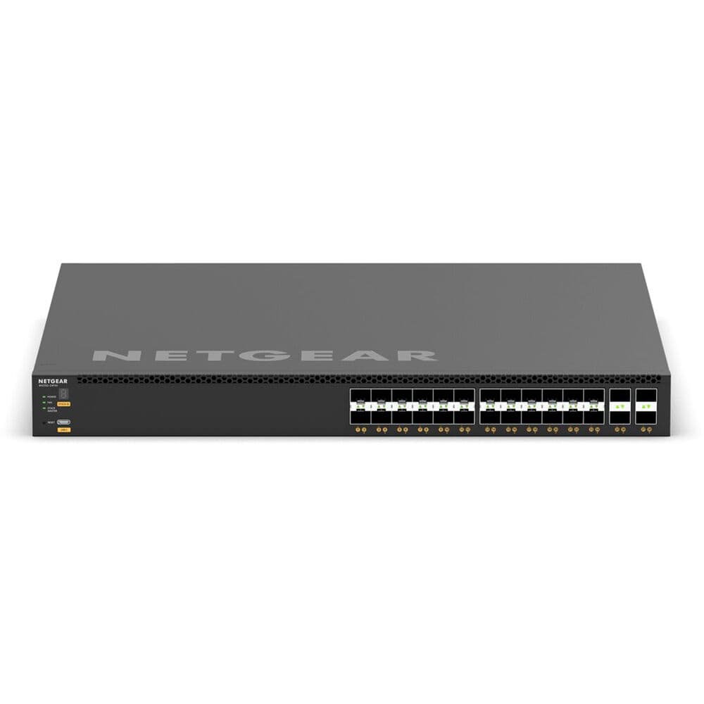 Netgear M4350-24F4V managed data center switch with 28 ports and 10GbE connectivity