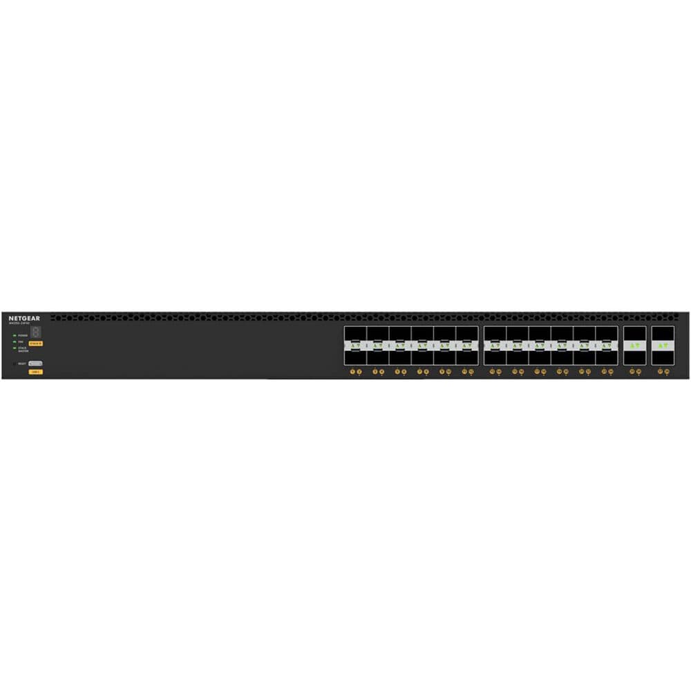 Netgear M4350-24F4V managed data center switch with 28 ports and 10GbE connectivity