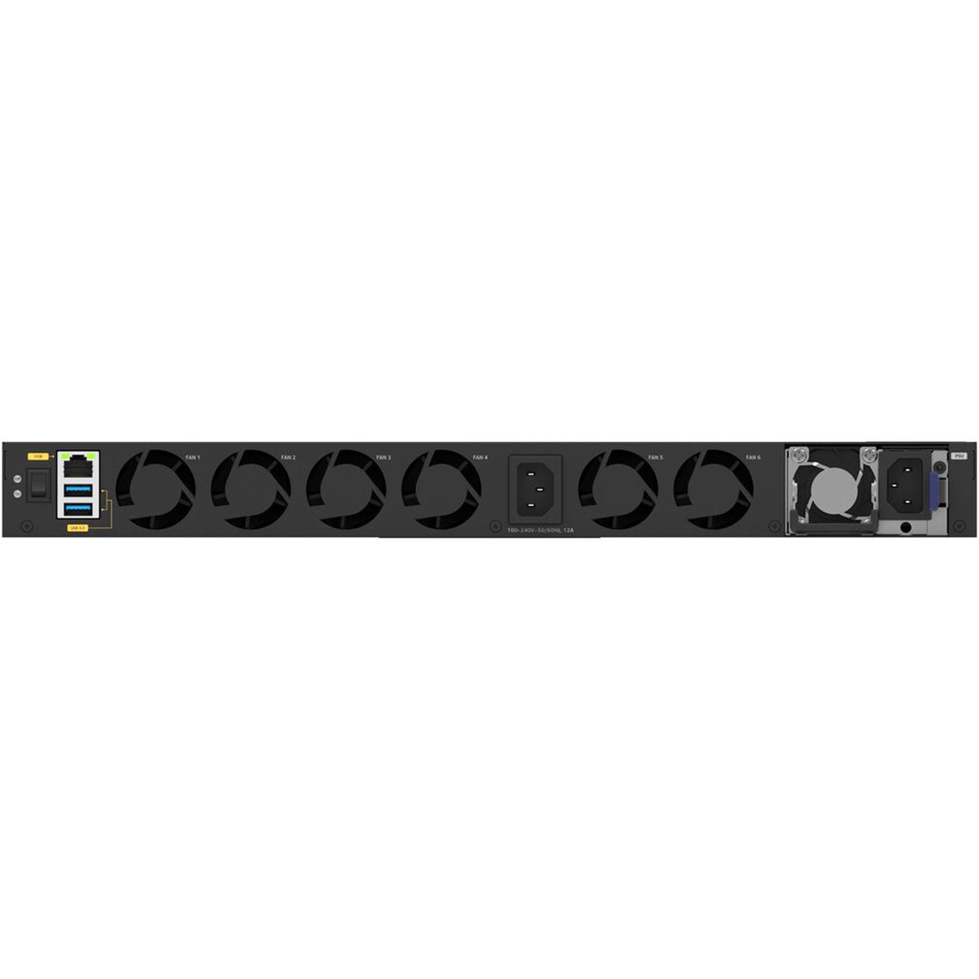 Netgear M4350-36X4V managed data center switch with 36 ports and 4 SFP+ uplink slots
