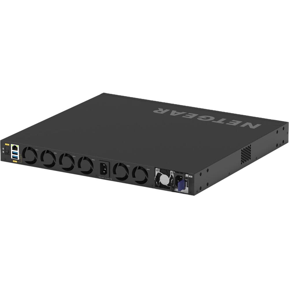 Netgear M4350-24X8F8V managed data center switch with 24 10GbE ports and 8 SFP+ uplink slots