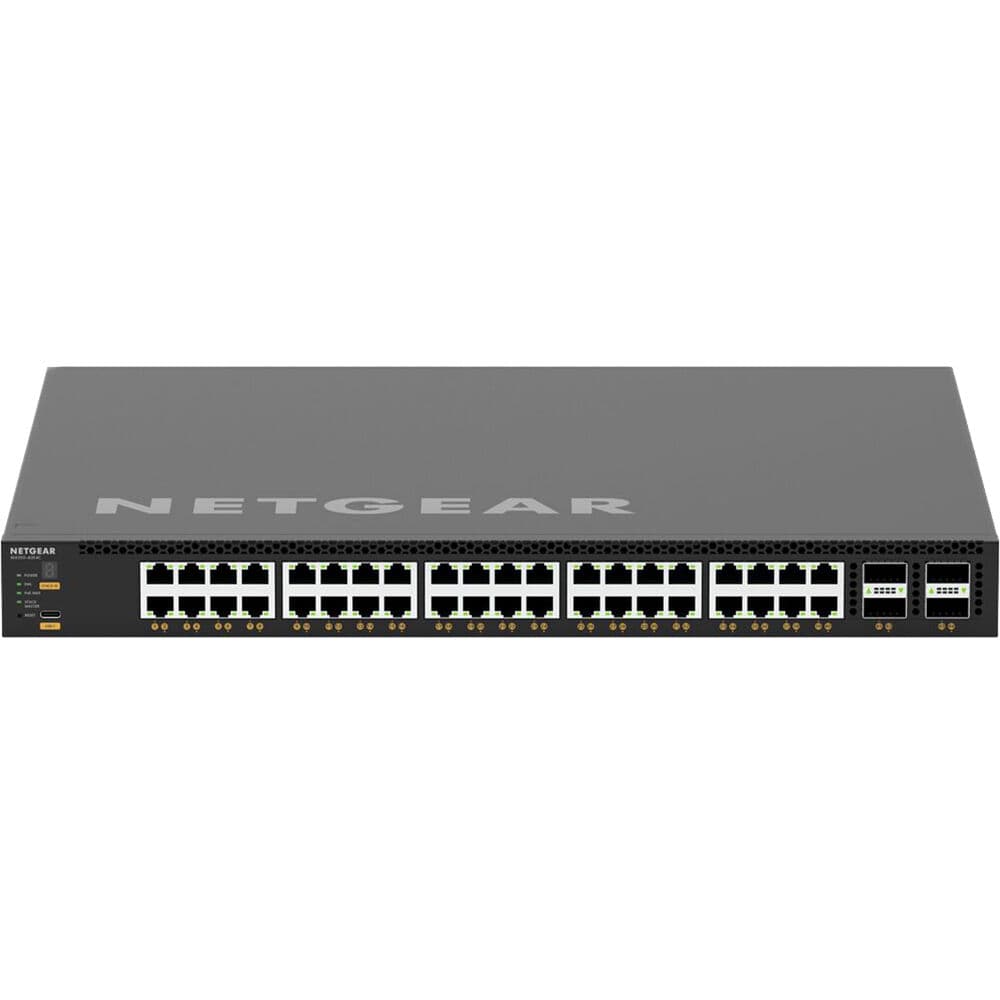 Netgear M4350-40X4C managed data center switch with 40 10GbE ports and 4 SFP+ uplinks