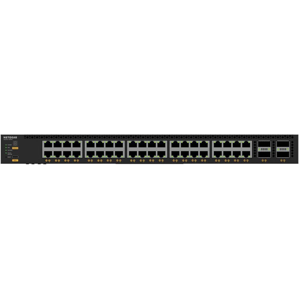 Netgear M4350-40X4C managed data center switch with 40 10GbE ports and 4 SFP+ uplinks