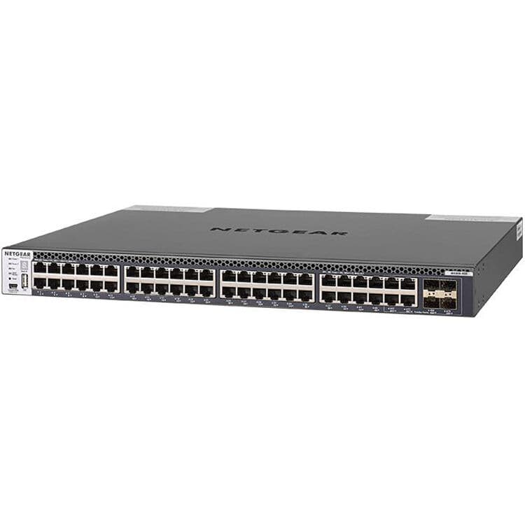 Netgear M4300-48X 48-port 10GbE managed data center switch for high-density rack aggregation