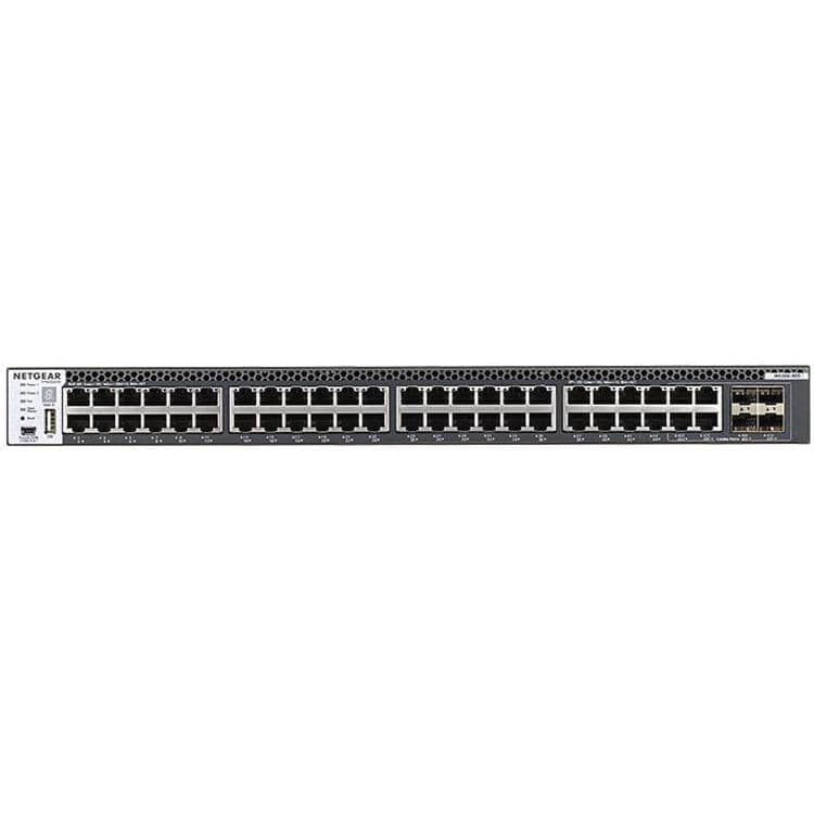 Netgear M4300-48X 48-port 10GbE managed data center switch for high-density rack aggregation